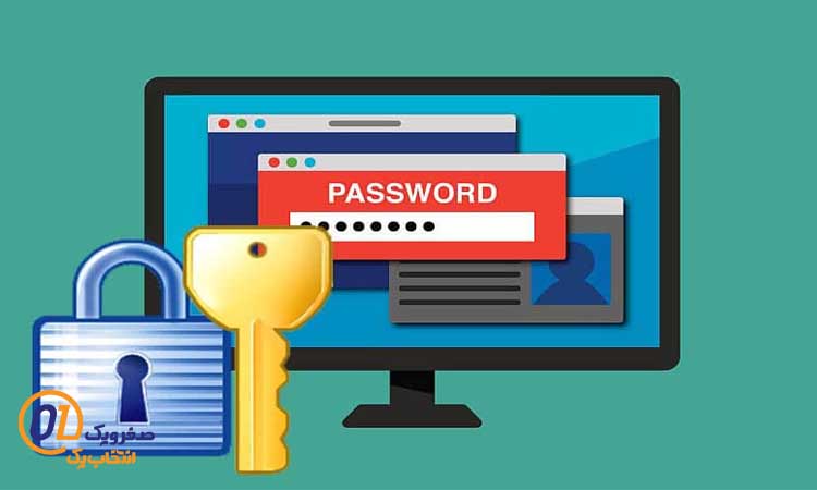 انتخاب رمزهای عبور قوی از نکات ایمنی هنگام استفاده از اینترنت