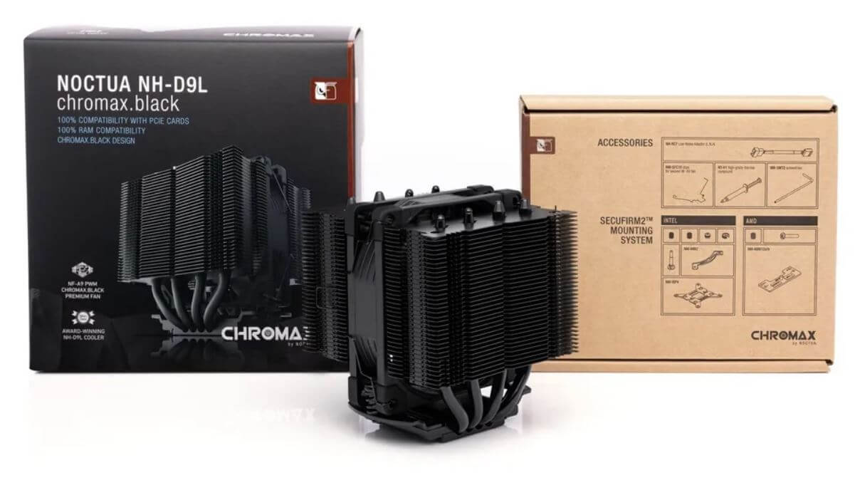 اعلام عرضه سردکننده‌های CPU با رنگ سیاه از شرکت ناکتوا