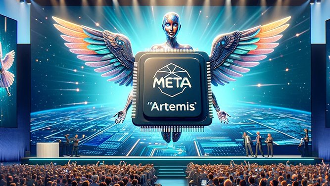 متا برای استفاده از Artemis، پردازنده‌ هوش مصنوعی طراحی شده خود به همراه GPUهای تجاری آماده است.