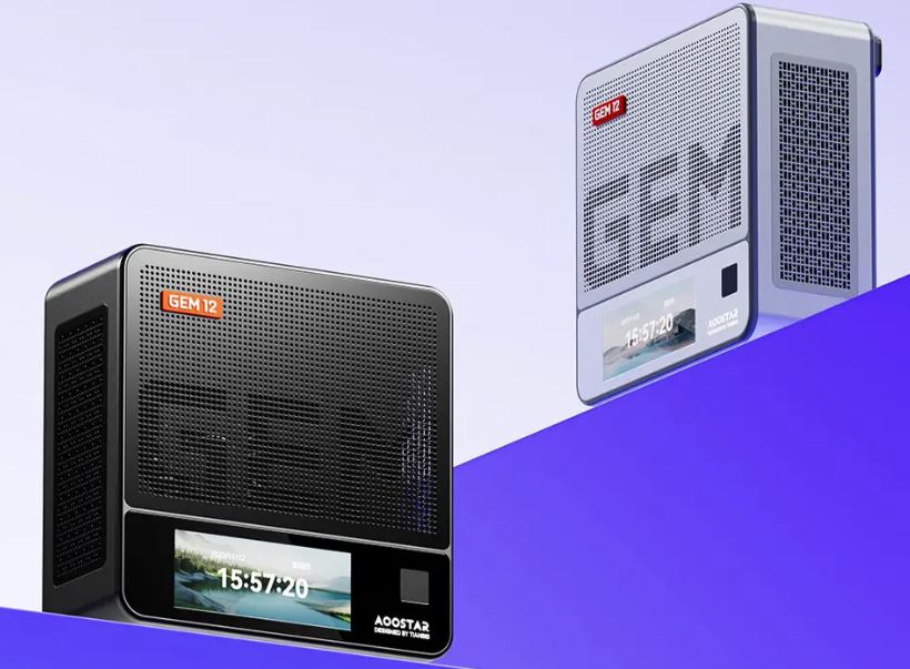 معرفی GEM12 Pro مینی کامیپوتر مخصوص بازی با پردزانده Ryzen 7 8845HS