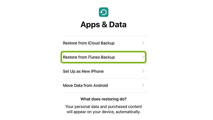 4- Reset factory  آیفون خود
