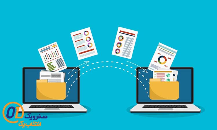 نحوه ارسال و دریافت اطلاعات در اینترنت