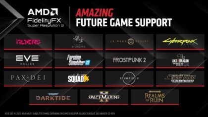 AMD کد منبع FSR 3 را منتشر کرد