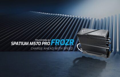 Spatium M570 Pro Frozr PCIe 5.0 SSD هیولایی که دما را تا 20 درجه کاهش می دهد!