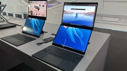 معرفی Asus Zenbook Duo با دو صفحه نمایش 14 اینچی OLED و Intel Core Ultra
