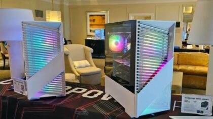 Amethyst 360S یک کامپیوتر بازی دسکتاپ متفاوت در CES 2024