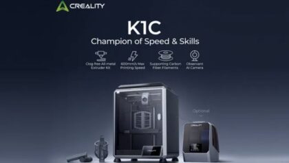 K1C پرچمدار جدید Creality یک هیولا است تاریخ عرضه، قیمت و مشخصات کامل این پرینتر سه بعدی