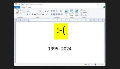 WordPad پس از 28 سال از ویندوز 11حذف شد!