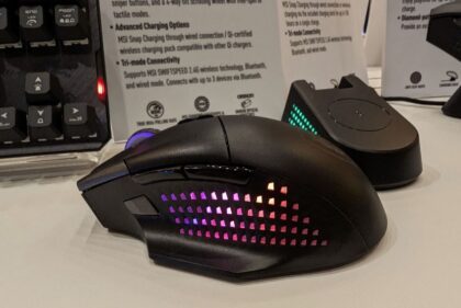 Versa Pro Wireless 8K ماوس جدید بازی MSI با نرخ نمونه برداری بی سیم 8K و مجوز QI در CES 2024 معرفی شد