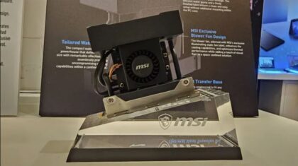 MSI نمونه اولیه فن مایع کوچک AIO را برای SSD های آینده می سازد