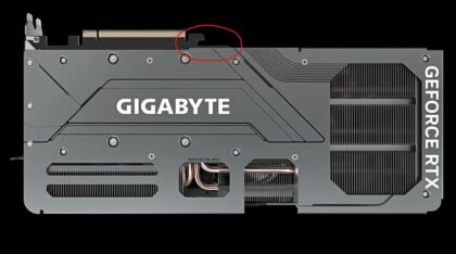 با اصلاح PCB گیگابایت GPU های RTX 4080 و RTX 4090 دیگر نباید شکسته شوند