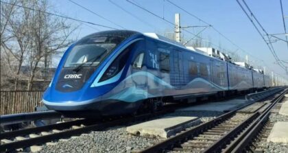 اولین قطار هیدروژنی در چین با موفقیت تست شد🚝