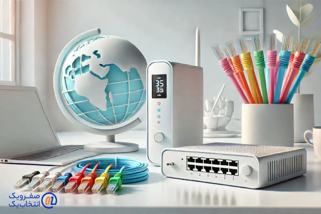 تجهیزات مورد نیاز اینترنت +ADSL2