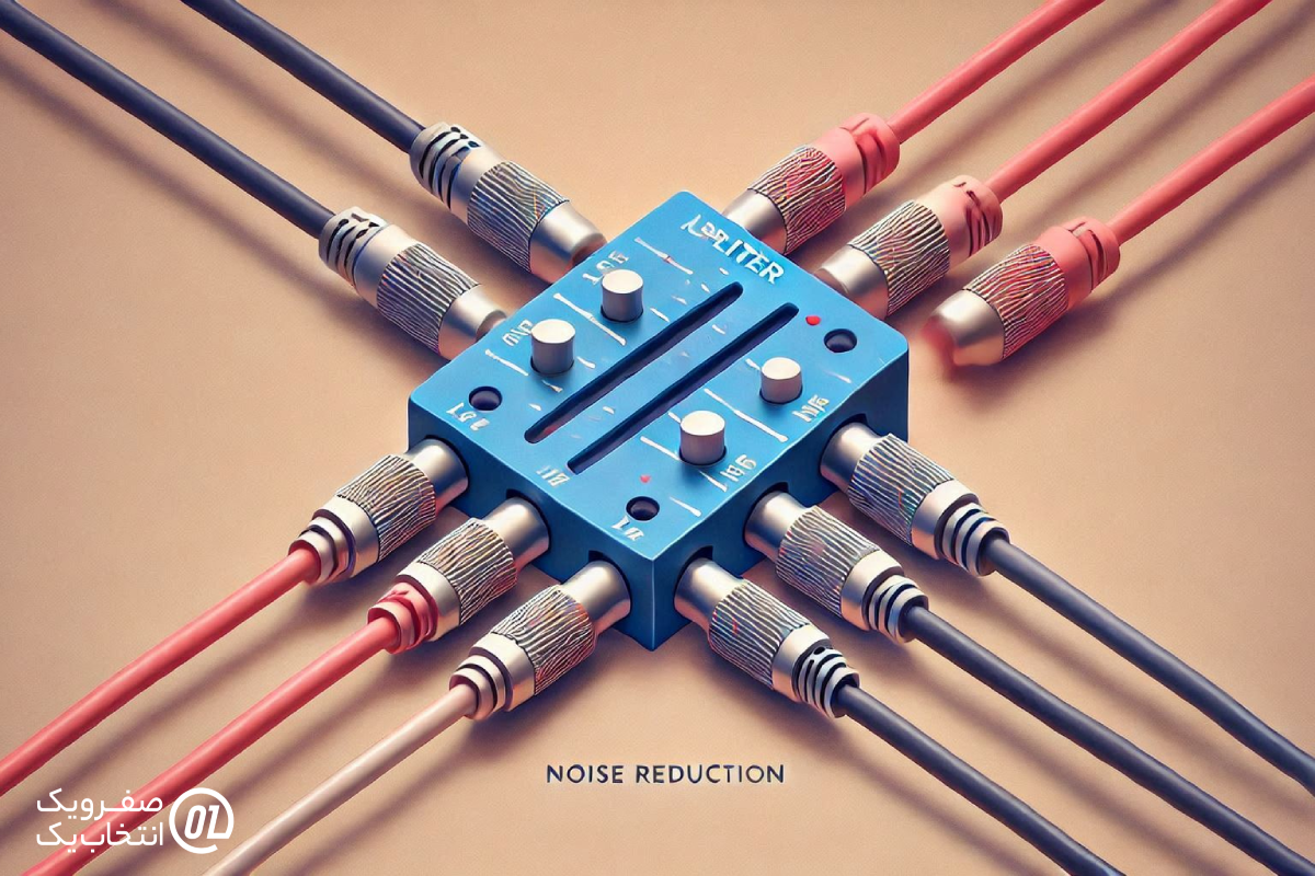 اسپلیتر (Splitter) و کاربرد آن در کاهش نویز