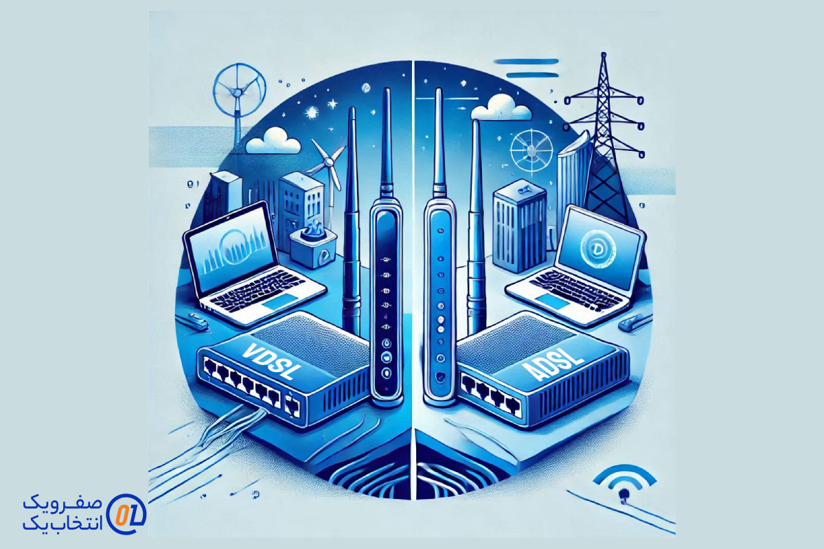 تفاوت بین مودم ADSL و VDSL چیست؟ 