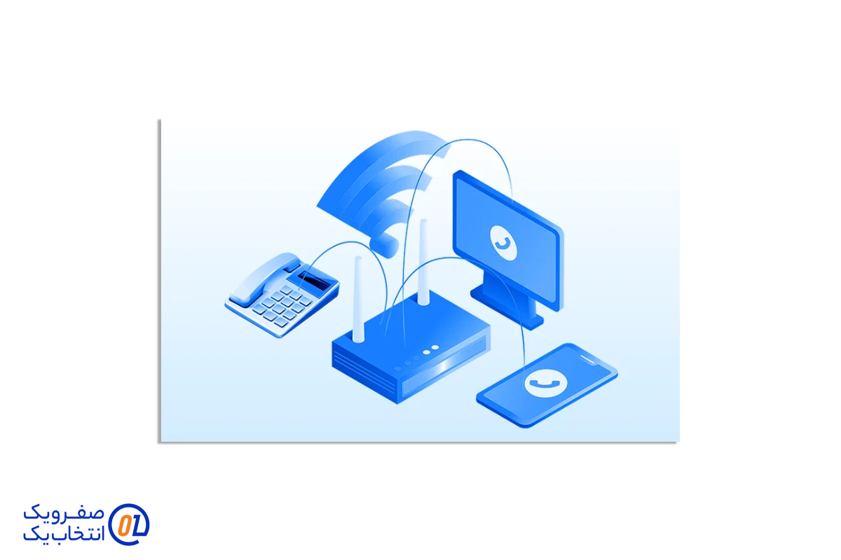 مودم‌های تک بانده با VoIP 