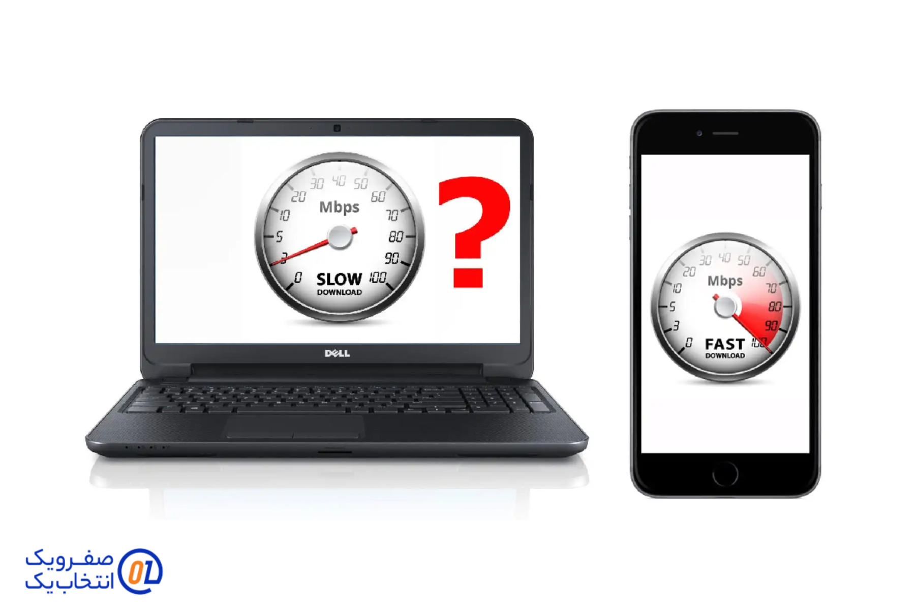 آیا تست سرعت اینترنت در موبایل با کامپیوتر متفاوت است؟