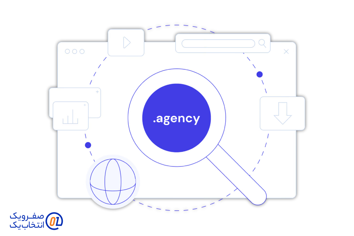 پسوند دامنه agency.