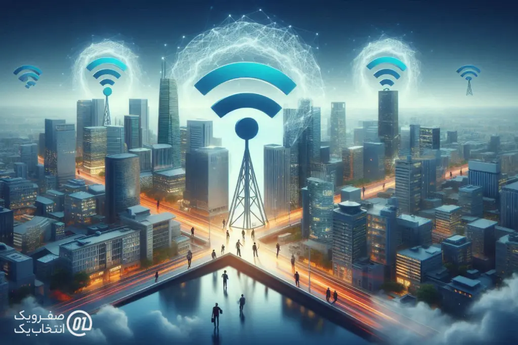 اینترنت وایرلس (Wireless) اشتراکی با پهنای باند حجمی