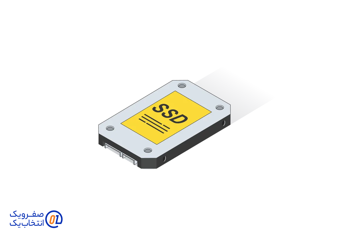 فضای ذخیره‌ سازی SSD