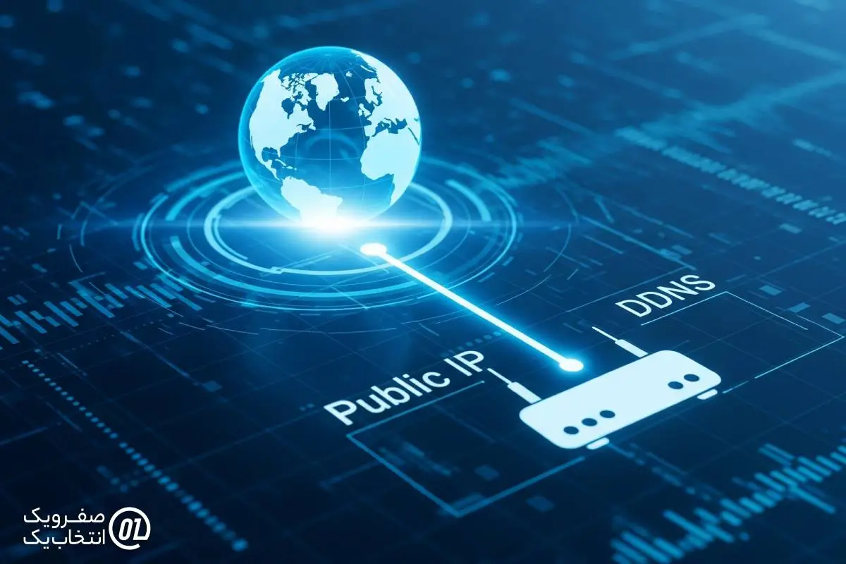 تنظیم IP عمومی یا DDNS