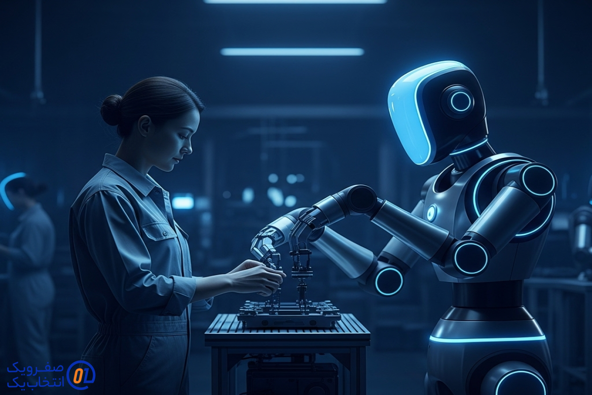 ربات های همکار (Cobots): همکاری هوشمند با انسان