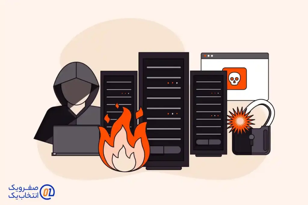 آسیب پذیری سرور مجازی در برابر حملات DDoS