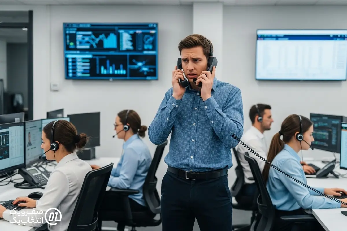 تماس با پشتیبانی اپراتور جهت استعلام مناطق تحت پوشش