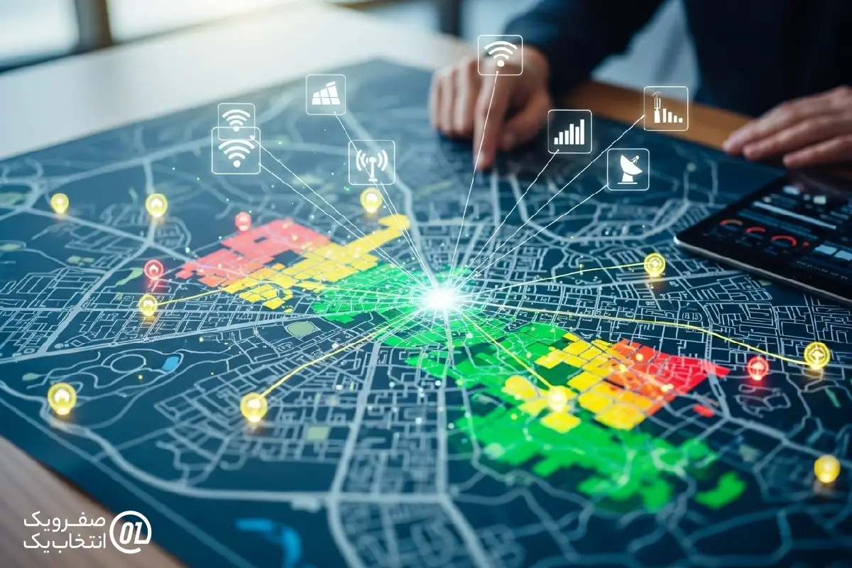 مناطق تحت پوشش 5G: نقشه و جزئیات پوشش