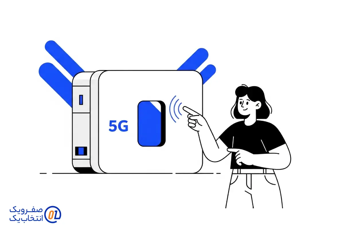 ویژگی های مودم 5G رومیزی