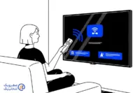 چگونه تلویزیون سامسونگ را به اینترنت وصل کنیم بدون کابل