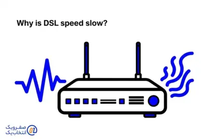 چرا سرعت DSL پایین است؟ ۱۰ راهکار مؤثر برای افزایش سرعت و پایداری اینترنت DSL خانگی