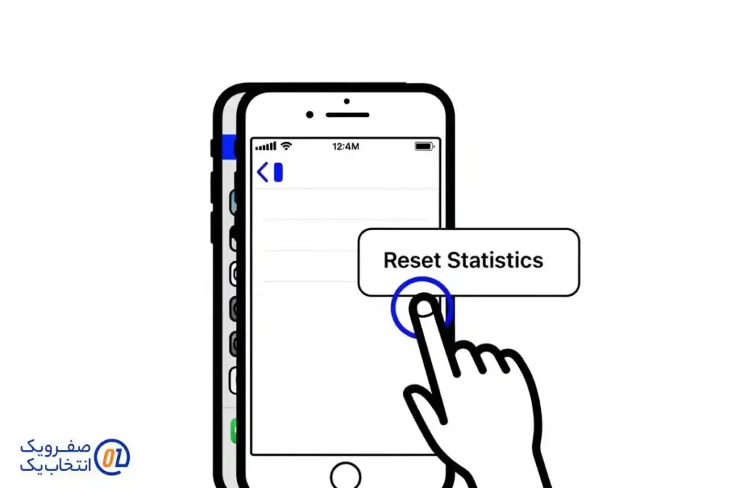 ب) کاربران iOS: