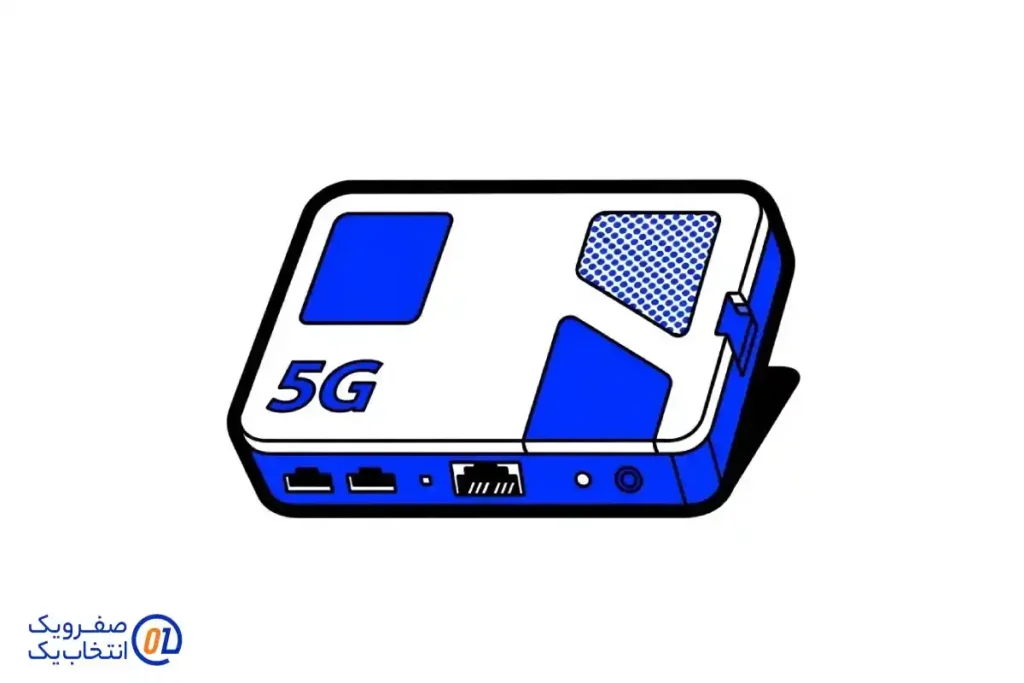 2. تجهیزات مناسب: مودم 5G