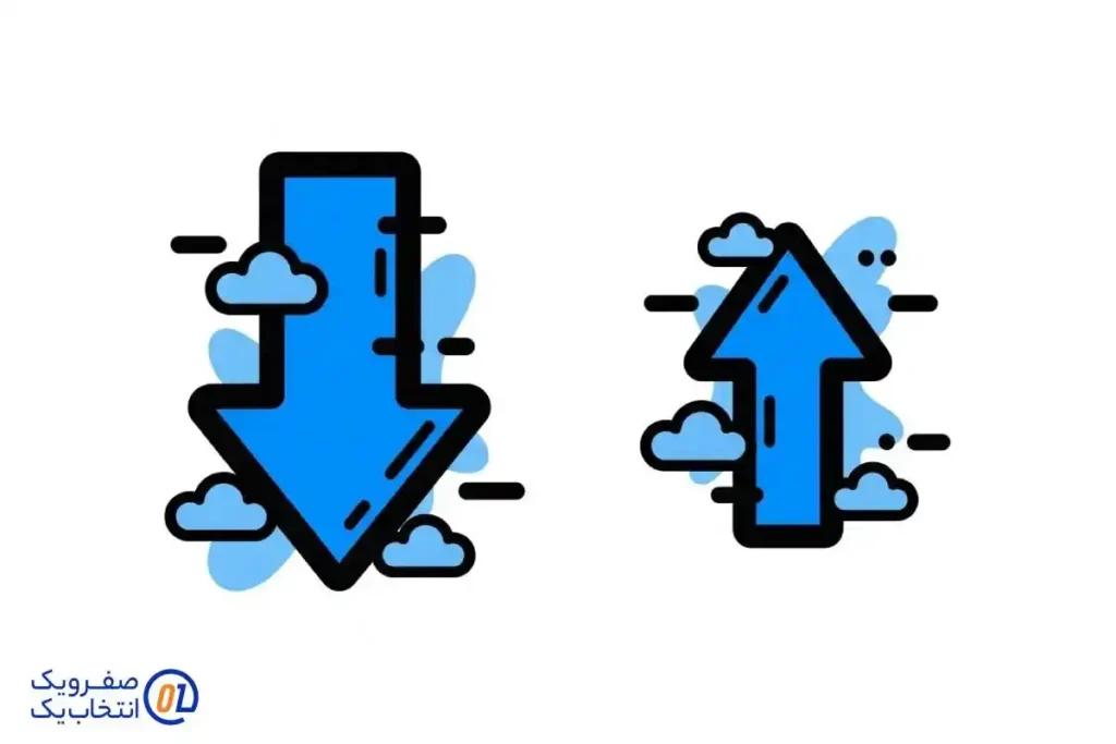 مقایسه سرعت دانلود و آپلود