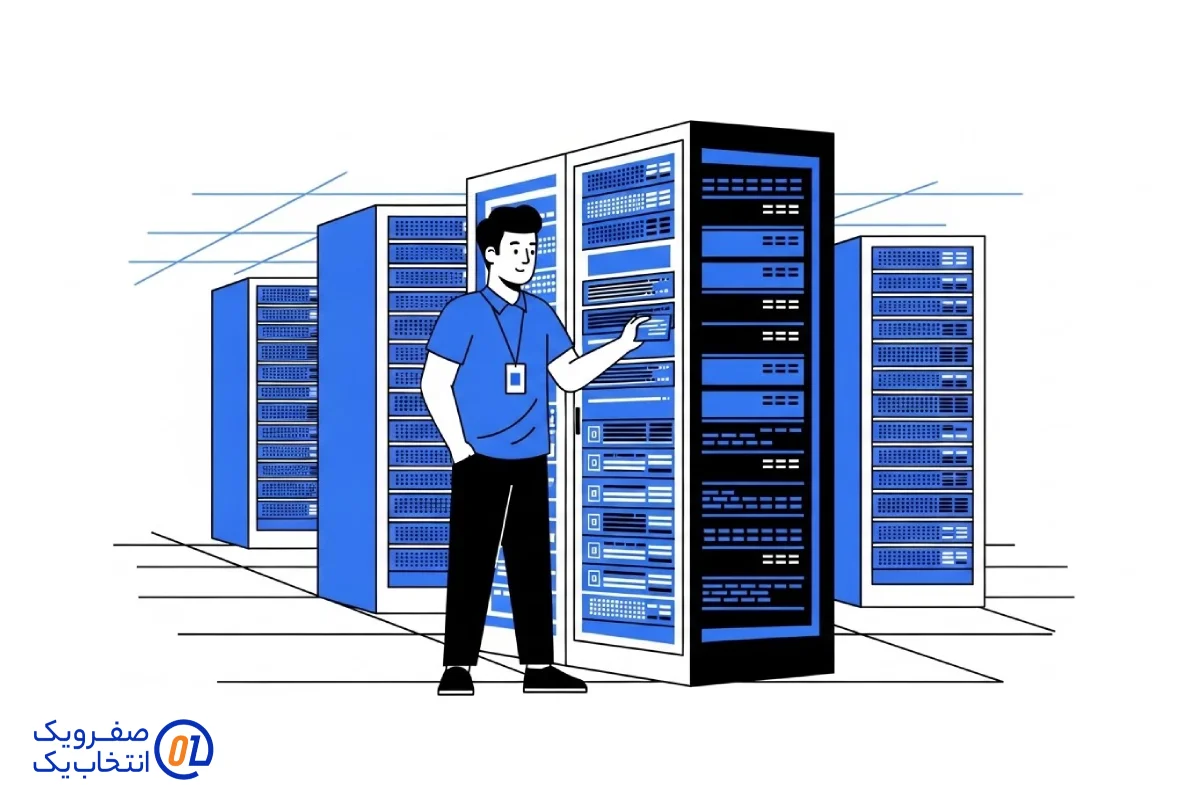 امنیت فیزیکی و پایداری در مراکز داده صفرویک