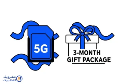 ارتقا به سیم کارت 5G + بسته هدیه ۳ ماهه