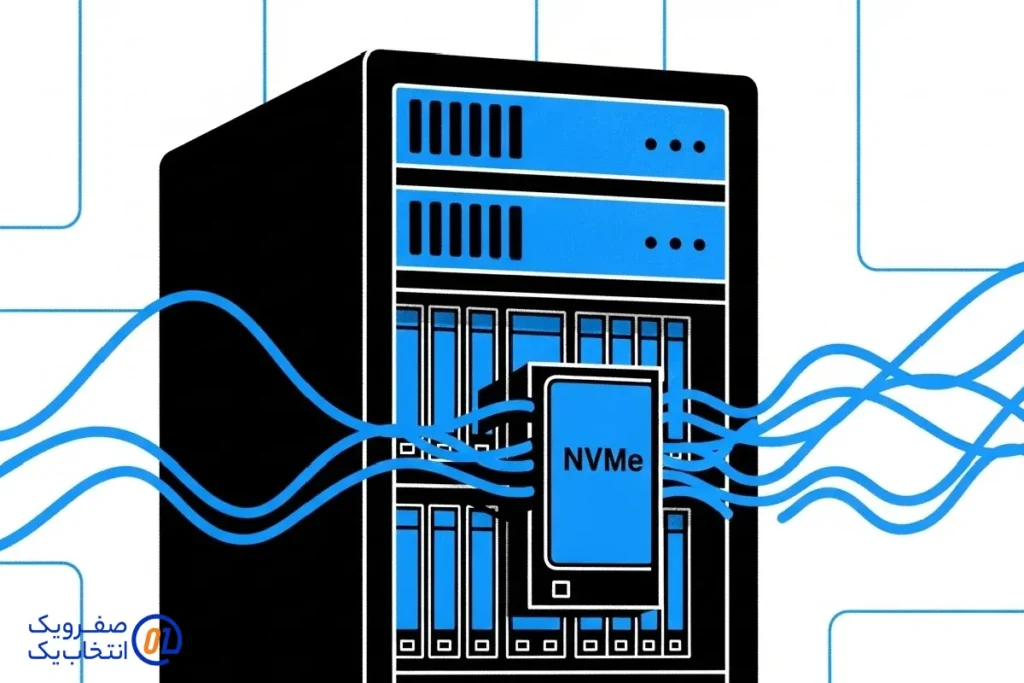 خدمات سرور مجازی با هارد NVMe در صفرویک