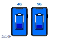 مقایسه عمر باتری گوشی تو حالت 4G و 5G