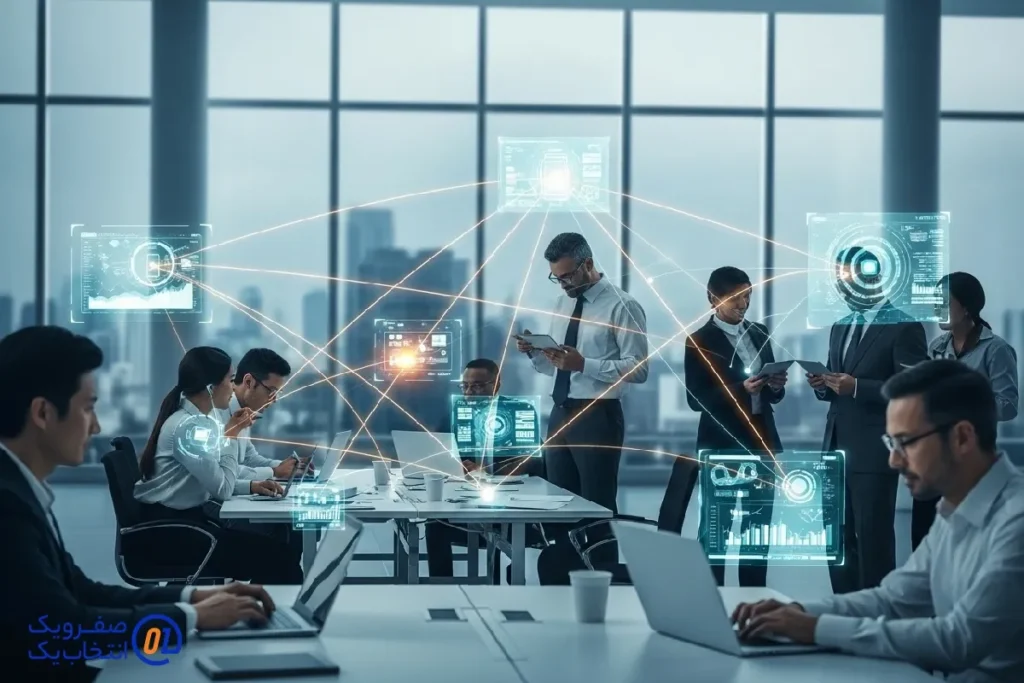 راهکار های سازمانی و وایرلس اشتراکی