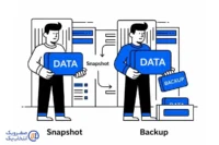 فرق snapshot با backup به زبان ساده