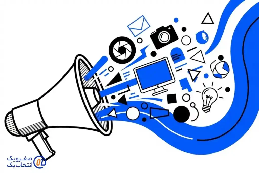 ۲. تولید محتوا و بازاریابی دیجیتال