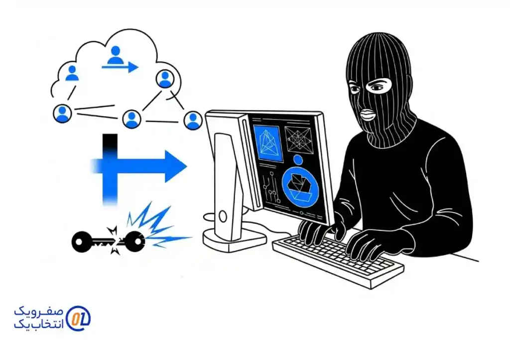 کنترل یک سرور