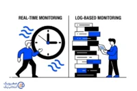 تفاوت real-time monitoring با log-based